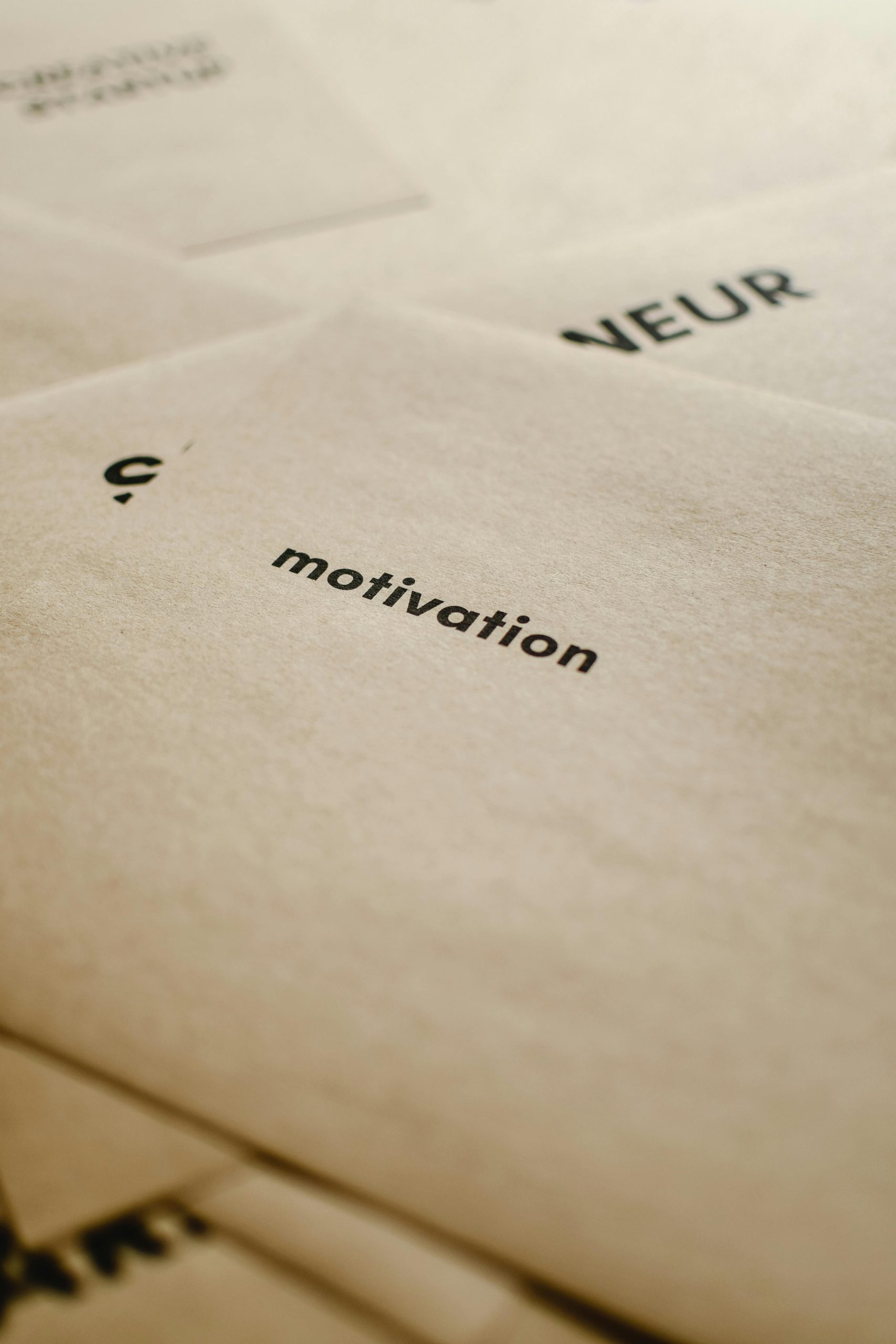 The Ultimate motivator/motivation